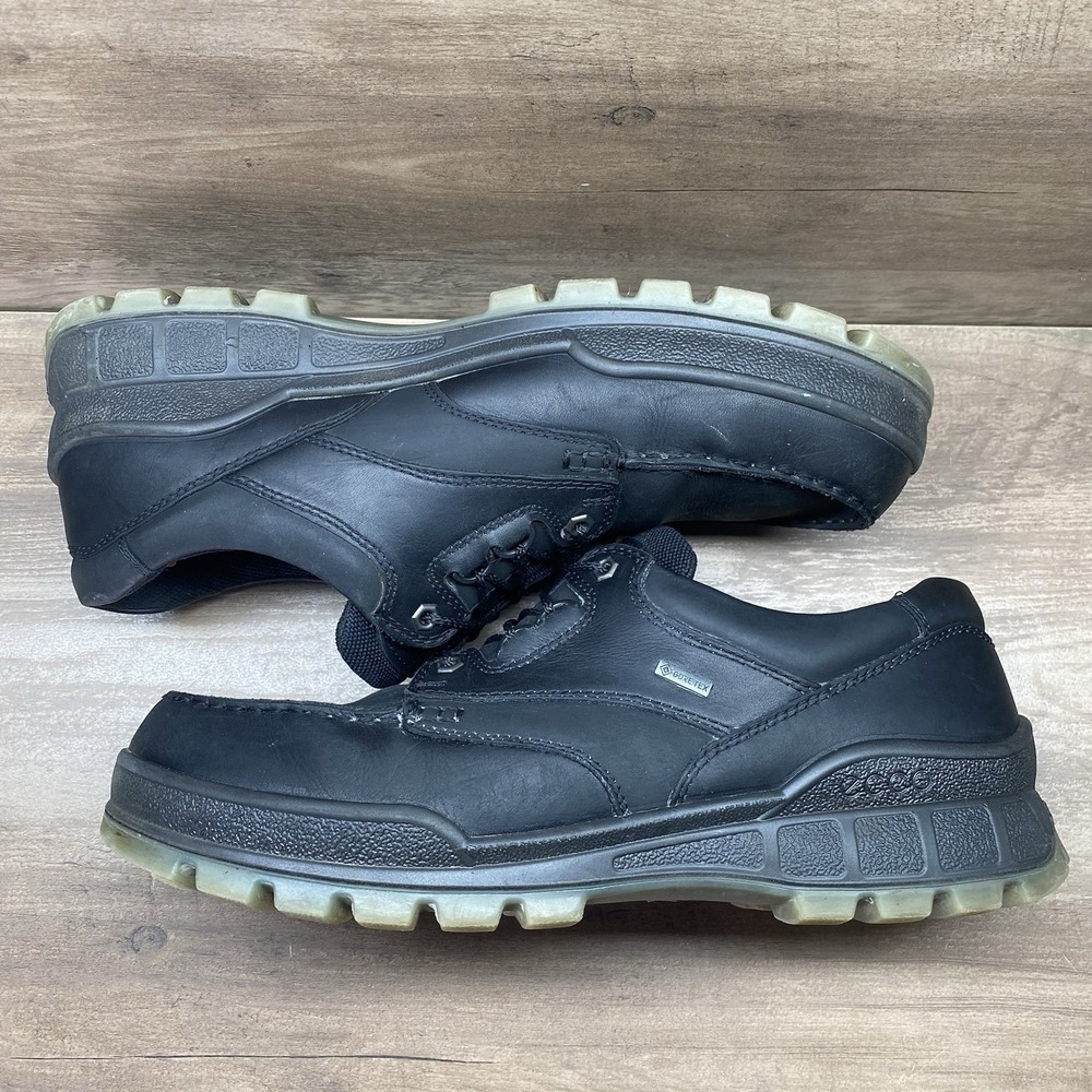 ECCO Track 25 Low GORE-TEX Hiking Shoes Black Men's 12 EU 46 Outdoor Waterproof - Picture 6 of 15